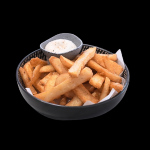 Beer Battered Chips & Aioli